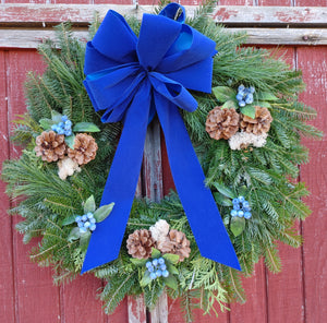 Maine Blueberry Wreath